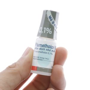 Hỗn dịch nhỏ mắt Flumetholon 0.1 trị các bệnh viêm ngoài mắt lọ 5ml