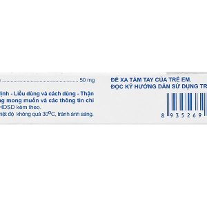 A.T Vildagliptin 50mg điều trị đái tháo đường tuýp 2 (3 vỉ x 10 viên)