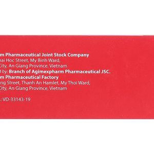 Agdicerin 50mg trị thoái hóa khớp tác dụng chậm (3 vỉ x 10 viên)