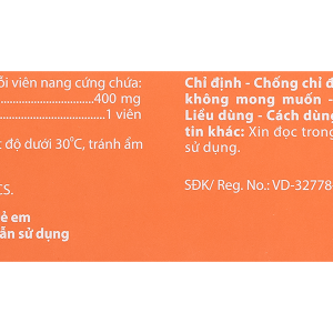 Agirofen 400mg giảm đau, chống viêm (3 vỉ x 10 viên)