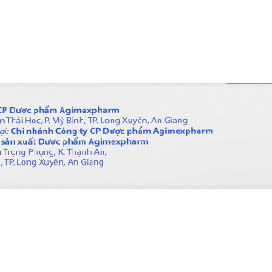 Agisimva 10 trị tăng cholesterol máu, xơ vữa động mạch (3 vỉ x 10 viên)