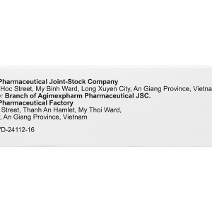 Agisimva® 20mg trị tăng cholesterol máu, làm chậm tiến triển xơ vữa (3 vỉ x 10 viên)