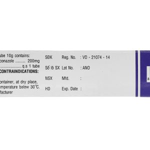 Kem bôi Antanazol trị nấm da tuýp 10g