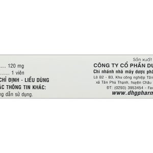 Atocib 120 trị đau xương khớp, cấp và mạn tính, viêm khớp dạng thấp (3 vỉ x 10 viên)