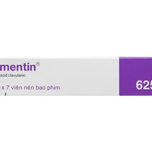 Augmentin 625mg trị nhiễm khuẩn do vi khuẩn nhạy cảm (2 vỉ x 7 viên)