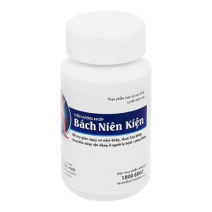 Viên xương khớp Bách Niên Kiện giảm nguy cơ viêm khớp, thoái hóa khớp chai 80 viên