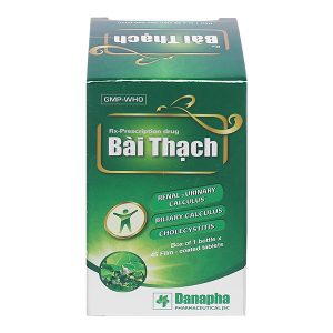 Bài Thạch Danapha điều trị sỏi thận, sỏi mật lọ 45 viên