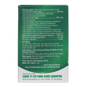 Bài Thạch Danapha điều trị sỏi thận, sỏi mật lọ 45 viên