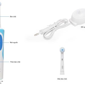 Bàn chải điện Oral-B Vitality Ultrathin Blue D12.513