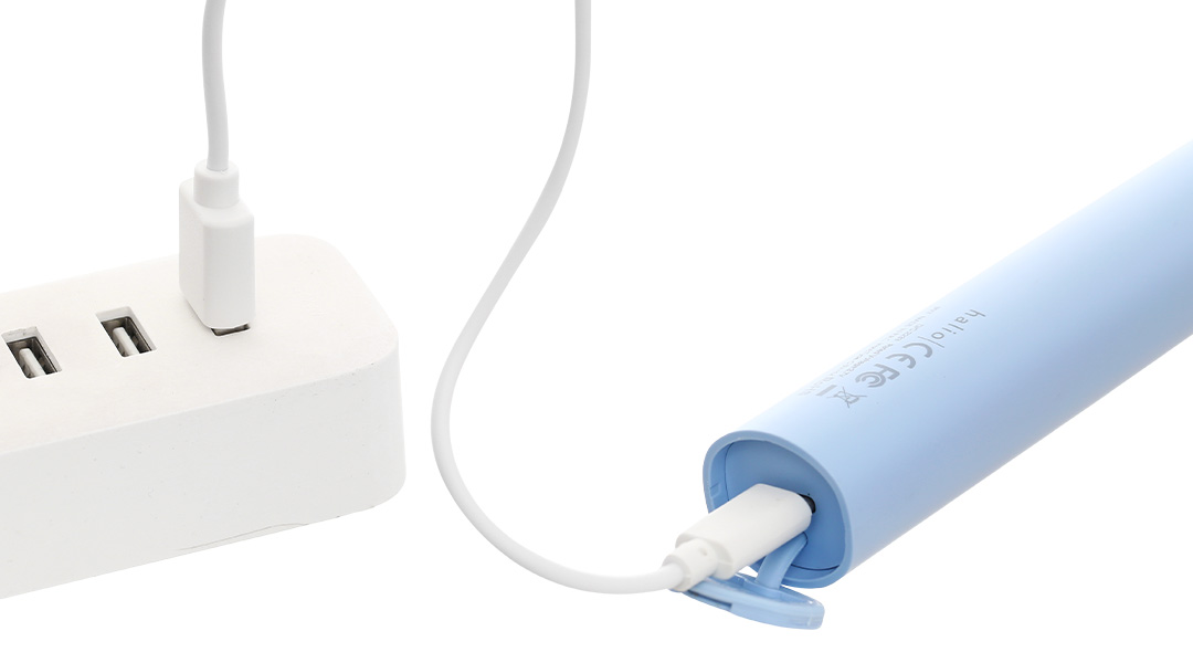 Bàn chải điện Halio Sonic SmartClean - Sky Blue