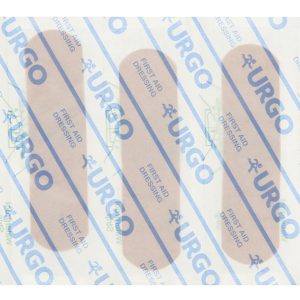 Băng cá nhân không thấm nước Urgo Waterproof (2 x 7.2cm) hộp 10 miếng