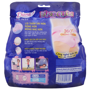 Băng quần Diana Sensi size M-L chống tràn gói 2 cái