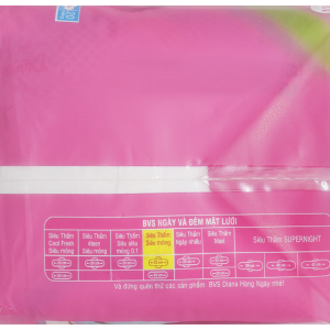 Băng vệ sinh Diana siêu thấm siêu mỏng cánh gói 20 miếng