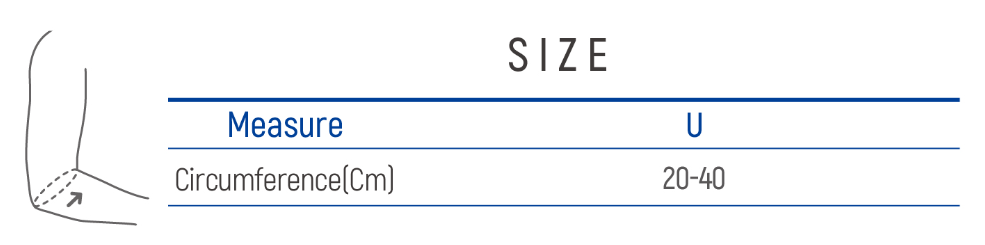 Bao đeo khuỷu tay Dr. Med DR-E002 size U Bao đeo khuỷu tay Dr. Med DR-E002 size U