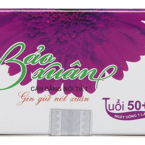 Bảo Xuân tuổi 50+ giúp cân bằng nội tiết tố nữ hộp 30 viên