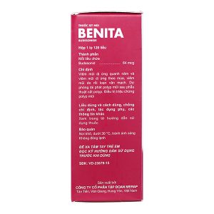 Thuốc xịt mũi Benita trị viêm mũi dị ứng chai 120 liều