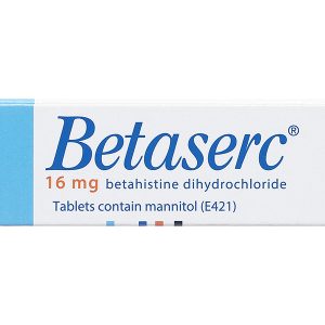 Betaserc 16mg trị rối loạn tiền đình (3 vỉ x 20 viên)