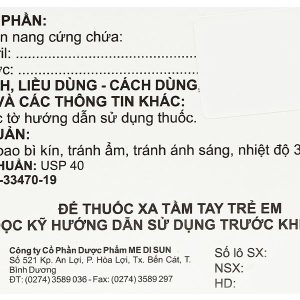 Beynit 2.5 điều trị tăng huyết áp, suy tim sung huyết (10 vỉ x 10 viên)