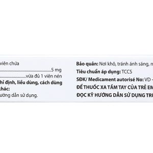 Biotin 5mg Mediplantex hỗ trợ trị viêm da, rụng tóc (2 vỉ x 10 viên)