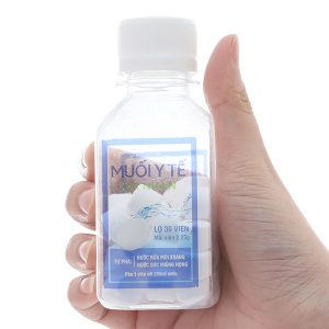 Bộ dụng cụ vệ sinh mũi Ích Nhân làm sạch khoang mũi, họng (1 bình + 30 viên)