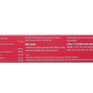 Bổ Gan Thái Minh hỗ trợ giải độc, tăng cường chức năng gan hộp 20 viên