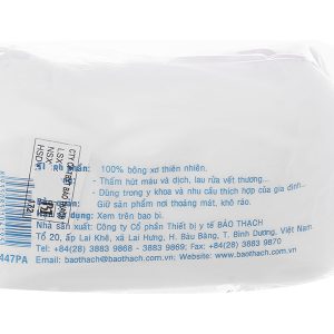 Bông gòn sợi dài Bảo Thạch gói 25g