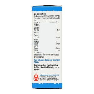 Dung dịch khí dung Buto-asma 100mcg trị triệu chứng hen phế quản bình 200 liều