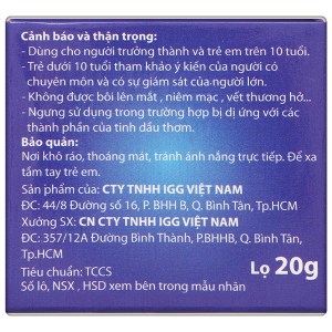 Cao xoa thảo dược Danasa Fire Cù Là Lửa hỗ trợ làm ấm, giảm đau nhức lọ 20g