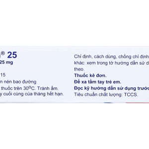 Cataflam 25mg giảm đau, kháng viêm xương khớp (1 vỉ x 10 viên)