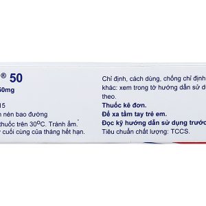 Cataflam 50mg giảm đau, kháng viêm cấp tính(1 vỉ x 10 viên)