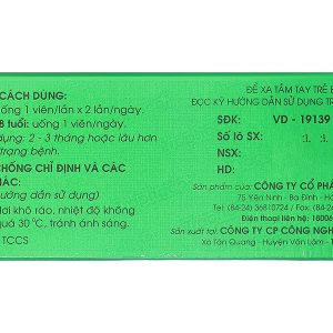 Cebraton phòng và điều trị suy giảm trí nhớ, suy nhược thần kinh (5 vỉ x 10 viên)