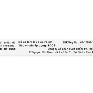 Cefdinir TV.Pharm 300mg trị nhiễm khuẩn (1 vỉ x 10 viên)