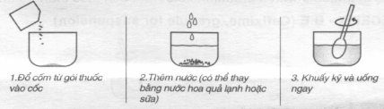 Hướng dẫn cách pha