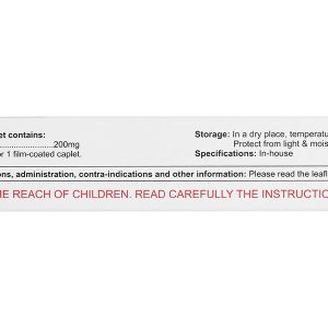 Cefriven 200 điều trị các nhiễm khuẩn đường hô hấp, nhiễm khuẩn da (2 vỉ x 10 viên)