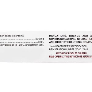 Celecoxib Domesco 200mg trị chứng thoái hóa khớp, viêm khớp dạng thấp (3 vỉ x 10 viên)