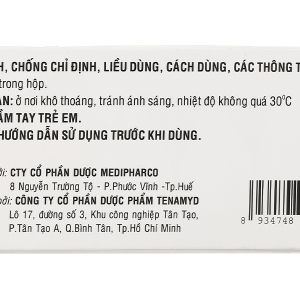 Bột pha hỗn dịch uống Clorfast 125mg trị nhiễm khuẩn (10 gói x 3g)