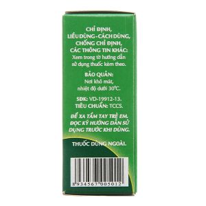 Dung dịch Dentanalgi trị đau răng chai 7ml