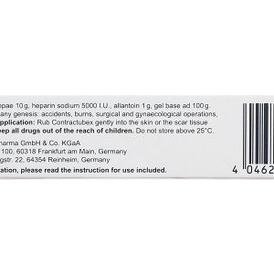 Gel bôi Contractubex trị sẹo lồi, phì đại tuýp 10g