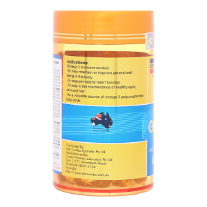 Dầu cá Costar Omega-3 hỗ trợ giảm mỡ máu, tốt cho tim mạch lọ 100 viên
