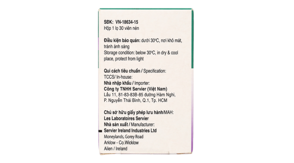 Coveram 5mg/10mg trị tăng huyết áp, mạch vành hộp 30 viên