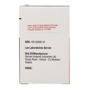 Coversyl Plus 10mg/2.5mg trị tăng huyết áp hộp 30 viên