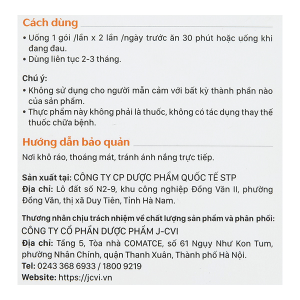 Hỗn dịch Dạ Dày Gasto hỗ trợ giảm acid dịch vị, bảo vệ niêm mạc dạ dày hộp 20 gói x 10ml