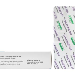 Dalekine 500 trị động kinh (4 vỉ x 10 viên)