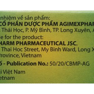 Dầu gió Kim Agi giữ ấm, dịu vết ngứa chai 6ml