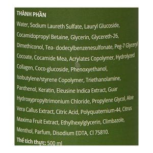 Dầu gội Bưởi Lucky Star giảm rụng tóc, sạch gàu chai 500ml