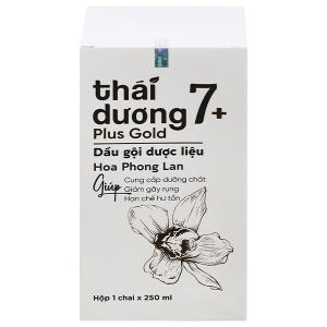 Dầu Gội Dược Liệu Thái Dương 7 Plus hỗ trợ phục hồi tóc chai 250ml