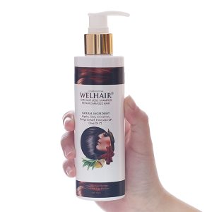 Dầu gội Welhair ngăn rụng tóc, phục hồi hư tổn chai 150g