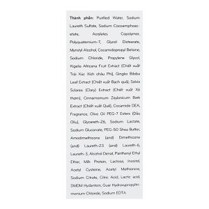 Dầu gội Welhair ngăn rụng tóc, phục hồi hư tổn chai 150g