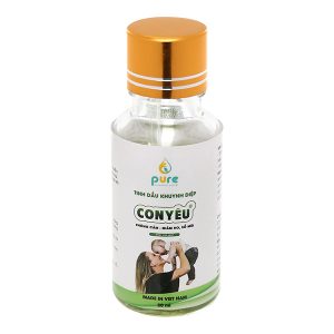 Tinh dầu khuynh diệp Con Yêu giữ ấm, giảm ho do cảm lạnh chai 20ml