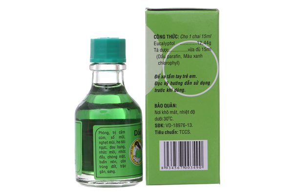 Dầu xoa Khuynh diệp OPC chai 15ml